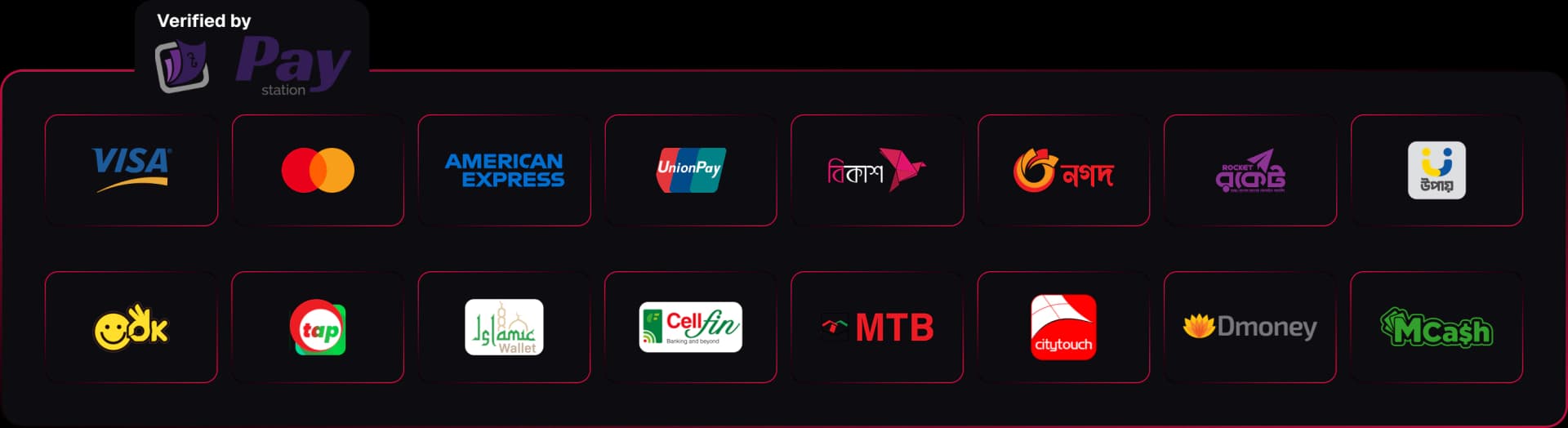 Verified by Pay Station